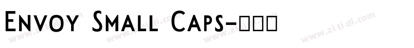 Envoy Small Caps字体转换